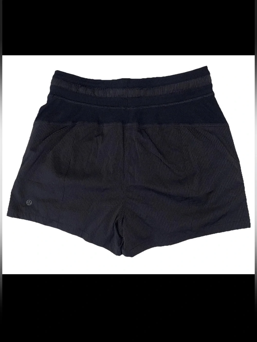 NWT LULULEMON SIZE 6 DANCE STUDIO HIGH RISE 3.5”L SHORT AUTHENTIC BLACK